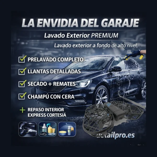 LA ENVIDIA DEL GARAJE — Exterior Premium – Brillo Serio